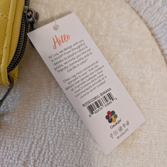 BNWT Lug Rodeo Matte Luxe VL Wallet - Picture 2 of 4